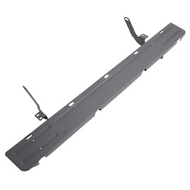 HECASA Rear Bumper Reinforcement Compatible with 2002-2006 Dodge Sprinter Bumper Support Impact Bar Steel Powder Coated Black Replacement for 5129552AA