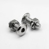 (50 pcs) M5 x 8mm Flat Round Hexagon Socket Head