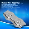Wire Rope Clips Stainless Steel Cable Clamps Simple Grip Caliper