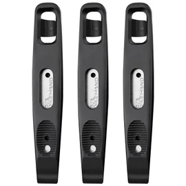 Bike Bicycle Steel Boosted Tool Tire Levers Great to Remove Tire at Ease and Replace The Tubes Without Damaging The Wheels(Color:Black)