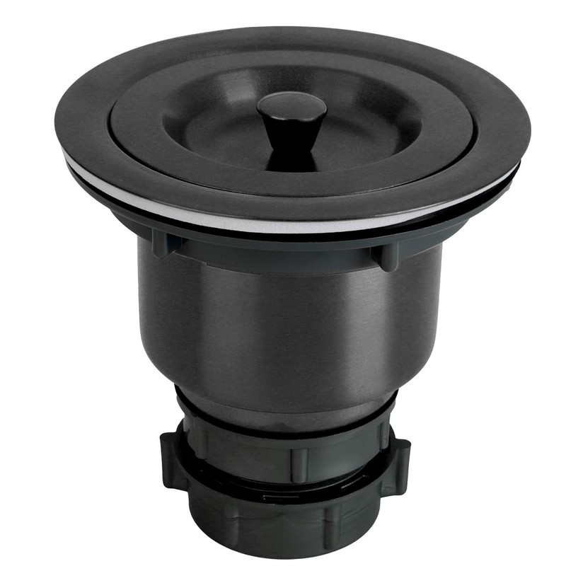 LQS Kitchen Sink Drain Assembly, Kitchen Sink Strainer with Deep