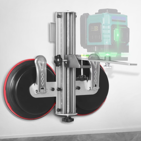 Adjustable Suction Cup Laser Level Stand, Flexible Aluminum Alloy Laser