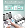 Phomemo Portable Wireless Legit A4 Bluetooth Thermal Printer for Travel