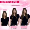 MY-LADY Seamless Invisible Tape Hair Extensions - 20pcs Remy Real