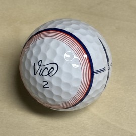 VICE (1) Brand New Vice Pro Tracer Golf Balls - Blue Red
