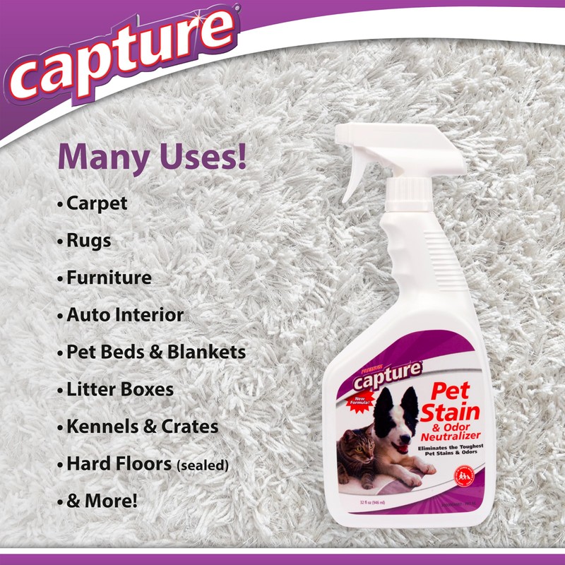 Capture Pet Stain & Odor Remover - Enzyme Pet Odor