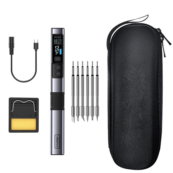 DEWIN Smart Soldering Iron Kit, HS-02A Intelligent Digital Soldering Iron