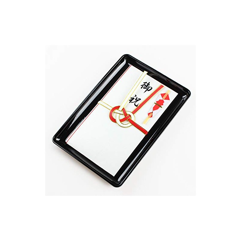 Fujishiro Kogei Stamp Tray Business Card Tray (Solid Black with