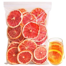 Dried Sliced Fruit Grapefruit 3.52oz DIY Snack for Sweet & Tart Iced/Hot Tea -Grapefruit slices-Fruit tea 西柚干果片100g