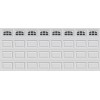 Clopay Ideal Holmes IDEAL CHARLESTON 508 Window Inserts /Short Panel