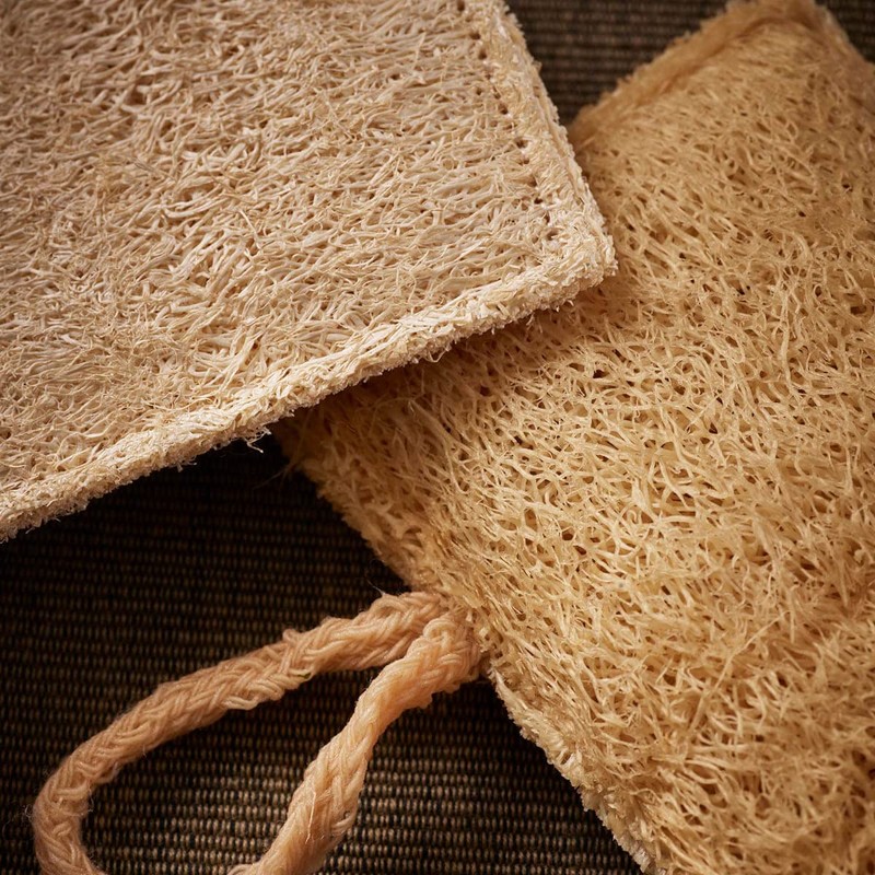 Luffa Spülschwämme, 4er Set