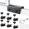 Window Lock Stoppers, 6 Windows, Lock Window, Security Prevention, Set