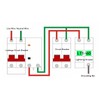 DC Solar PV Surge Protector 2P 10 To 20KA 35mm