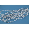EveryHome Roller Blind and Roman Shade Blind Wide Beaded Chain Cord White Plastic Roller Blind Wide Chain Repair (5M)