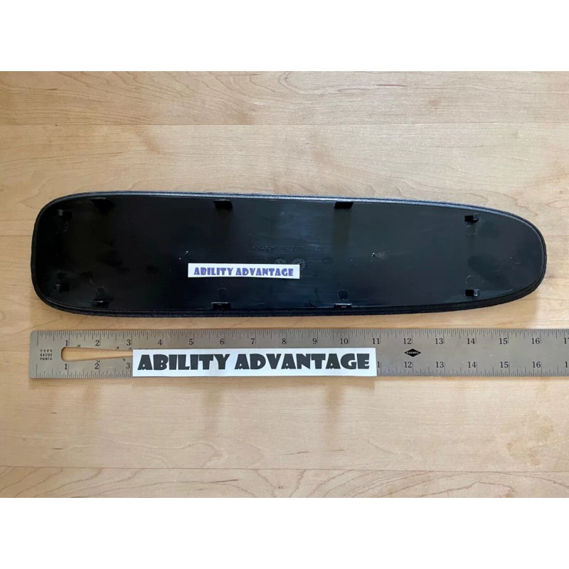 Permobil NEW: Permobil 16” 3G ARMPAD INSERT black leatherette, armrest