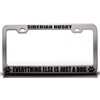 Custom Brother - Siberian Husky Everything Else is JUST A Dog Dog Cat Pet Metal Ch Car SUV Truck License Plate Frame h71