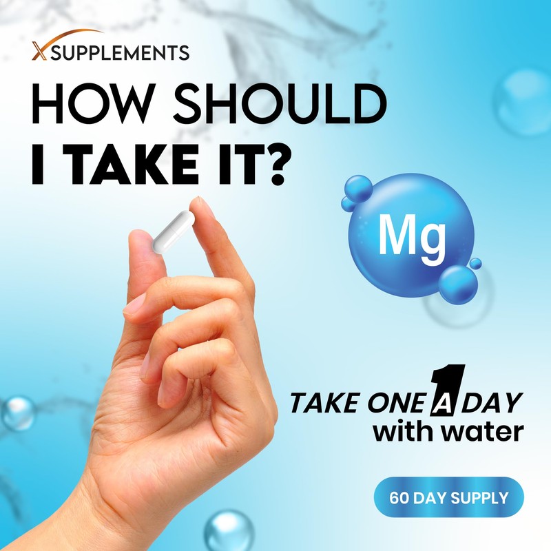Magnesium 3 in 1, +zinc, 1 Capsule a Day, 60