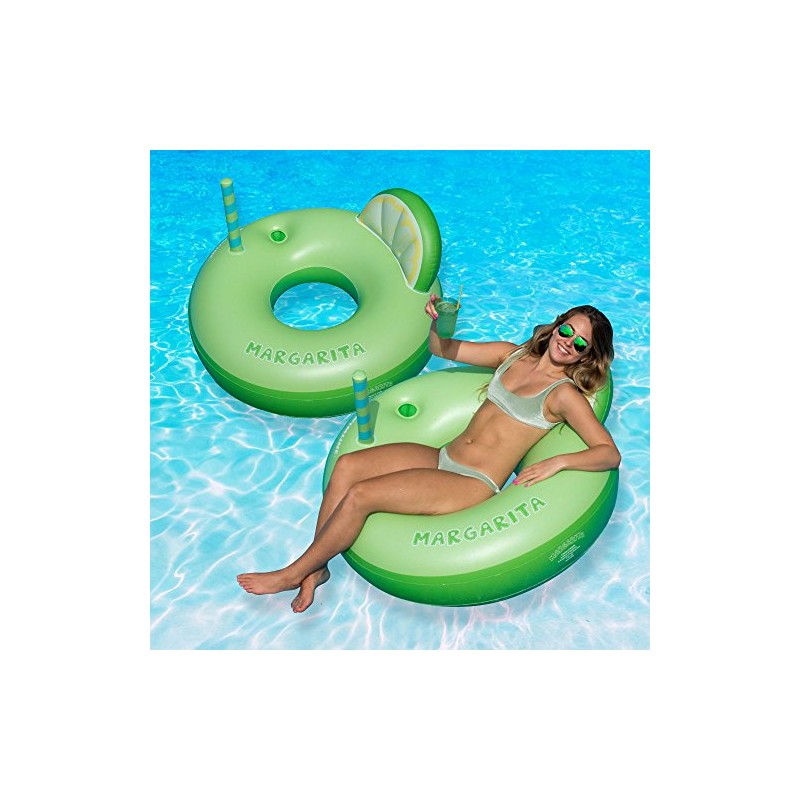 Swimline Margarita Ring Swimming Pool Float, 2-Pack