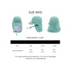 weVSwe Baby Toddler Sun Hat UPF 50+ Flap UV Protection