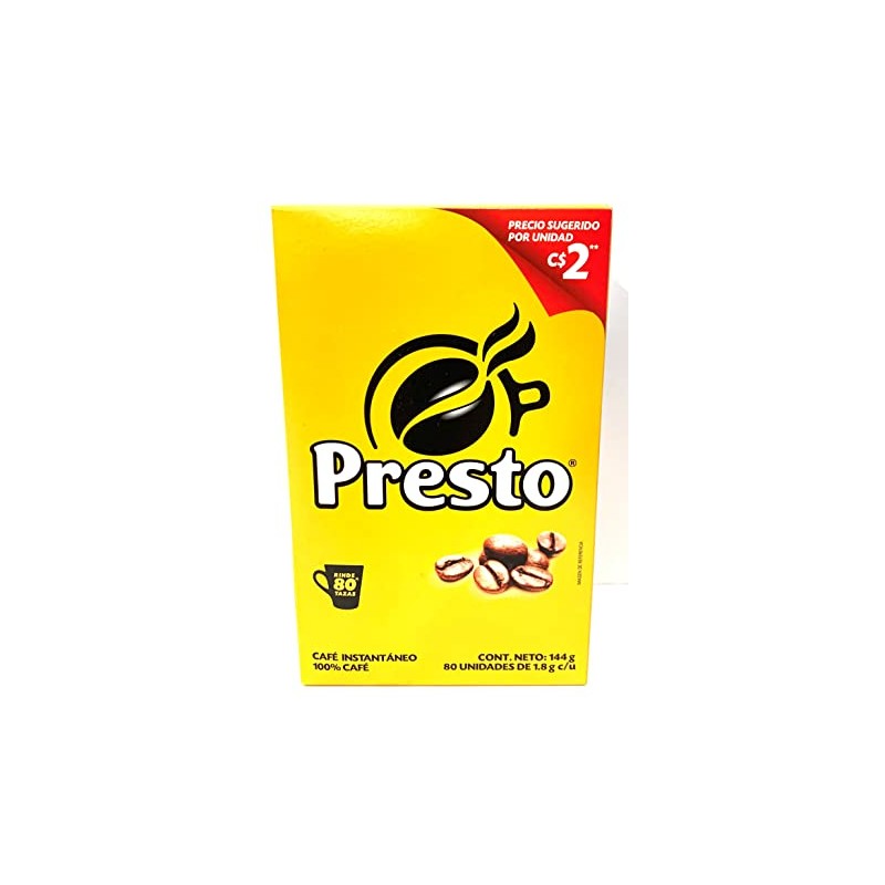 Cafe Presto Café instantáneo de Nicaragua (3)