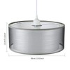 Frideko 2 Tier Light Shade Ceiling - Modern Grey Lampshade