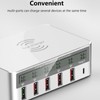 USB Fast Charging Station Wireless Multi Port 6 Ports 50W