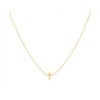 Cross Necklace for Women，Small Cross Necklace Tiny Cross Pendant Choker