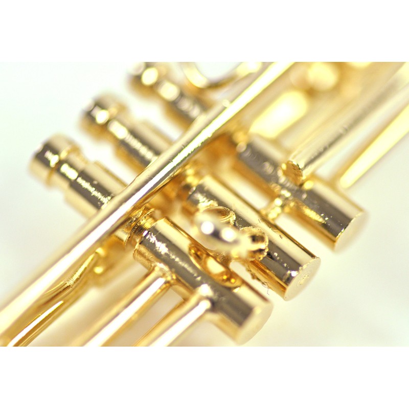 Sunrise Sound House Miniature Musical Instrument Trumpet 1/12 Gold