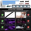 Acrylic Interior Car LED Strip Light with Wireless APP, RGB