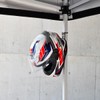 Dirtfreak D6547 Helmet Hanger, Type B, Screw Fastening/Tie Wrap, Garage,