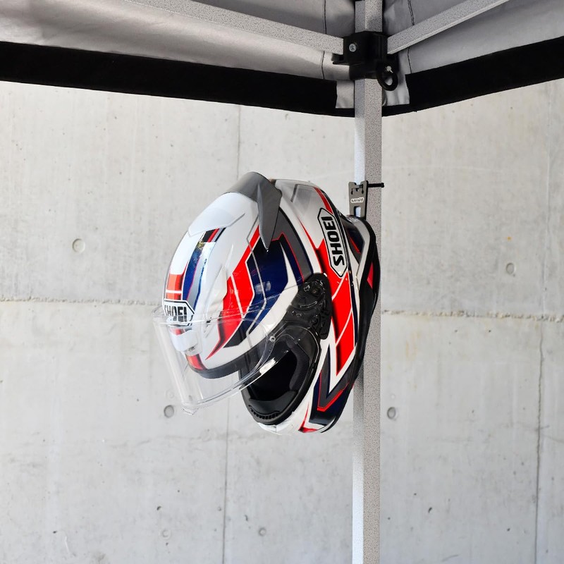 Dirtfreak D6547 Helmet Hanger, Type B, Screw Fastening/Tie Wrap, Garage,