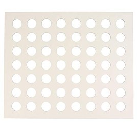 Pavoni D25T Rubber Chocolate Chablon with 56 Round Cavities, Each 25 Millimeters Diameter