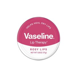 Vaseline Lip Therapy Lip Balm, Rosy Lips 0.6 oz (Pack of 7)