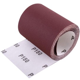SIQUK Sandpaper Roll 5m x 93mm Aluminum Oxide Sanding Paper for Automotive and Woodwork, 180 Grit