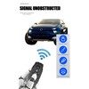 Heavy Zinc Alloy Key fob Case Cover with Keychain Compatible