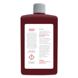 LCD All-in-One Leather dye & Sealer - Repair & Restore Paint, Permanent Colour for Sofas, Shoes, Handbags, Clothing, self-Sealing 100ml by The Leather Colour Doctor (Tan Red)
