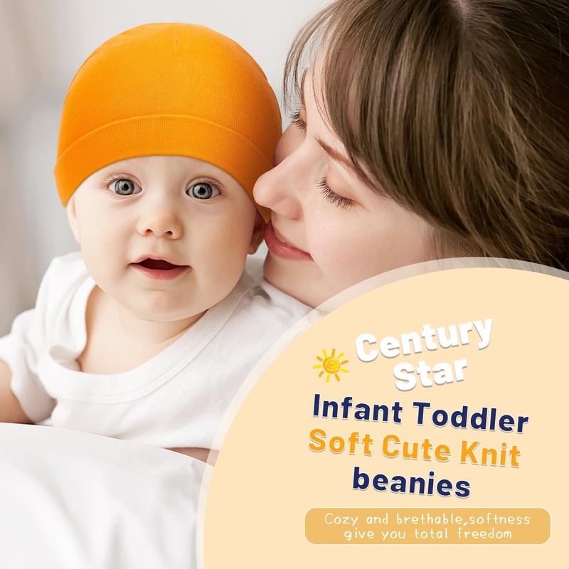 Century Star Baby Beanie Hats Newborn Infant Toddler Beanies for