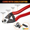 Black Stainless Steel Cable for Railing - 300FT 1/8" T316