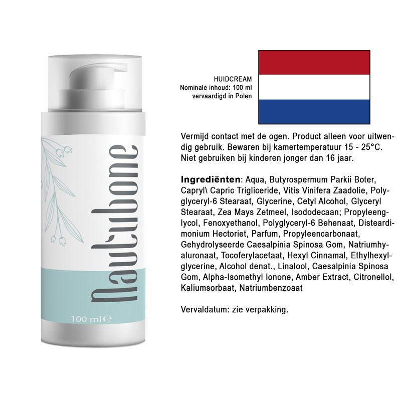Nautubone Cream - 300 ml (3 x 100 ml), pack