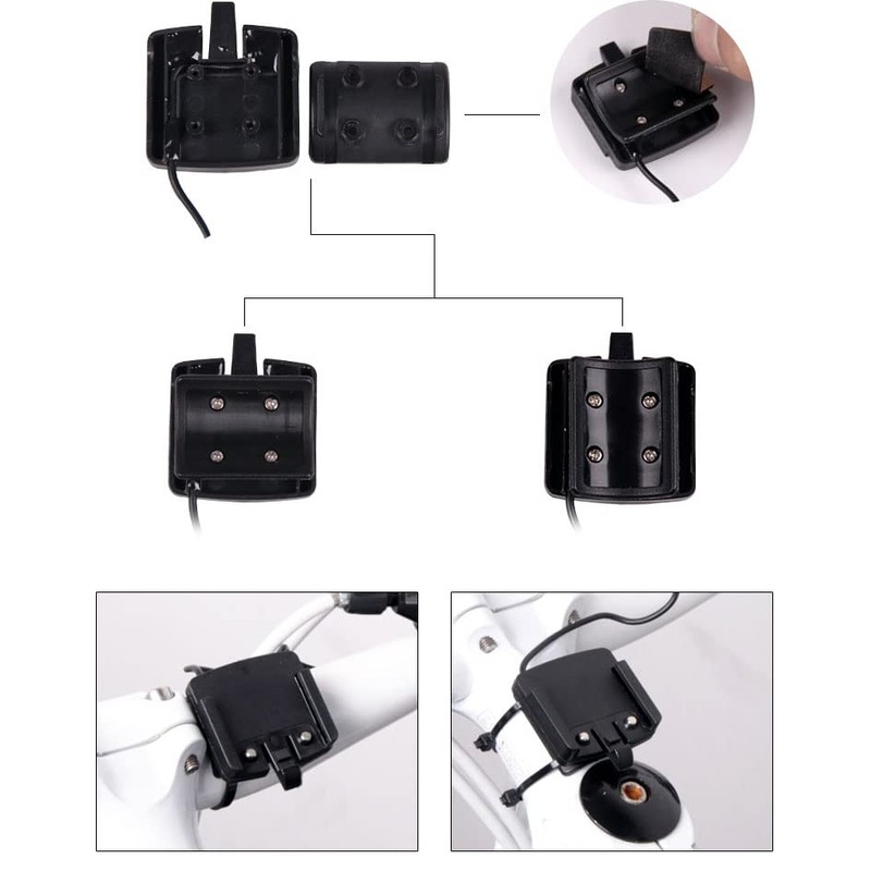 Bike Computer Wireless 28 Functions Waterproof LCD Cycling Computer Speed