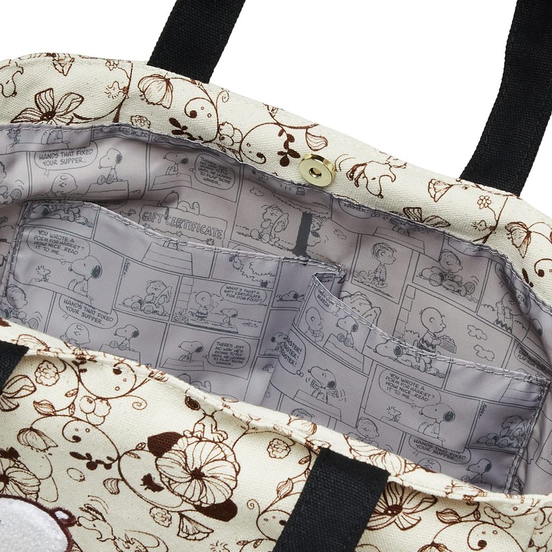 Siffler HAP6040 Snoopy Side Button Mini Tote Bag