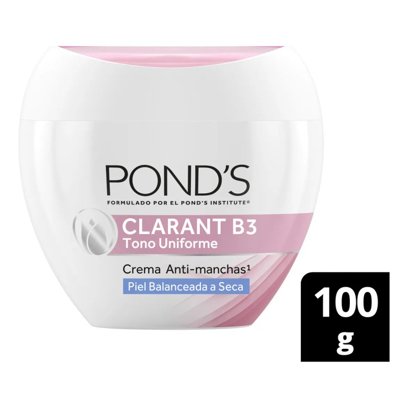Crema Facial Pond's Clarant B3 Anti Manchas 100 G
