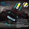 SHENKENUO 9012 LED Headlight Bulb for 2017-2018 Toyota Corolla iM
