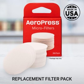 AeroPress Filter Papers, Pack of 350, White