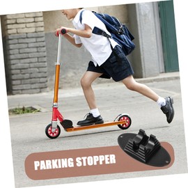 Kisangel Scooter Accessories 2 Pack Plastic Scooter Holder Stand Parking Rack for Scooter Outdoor Use