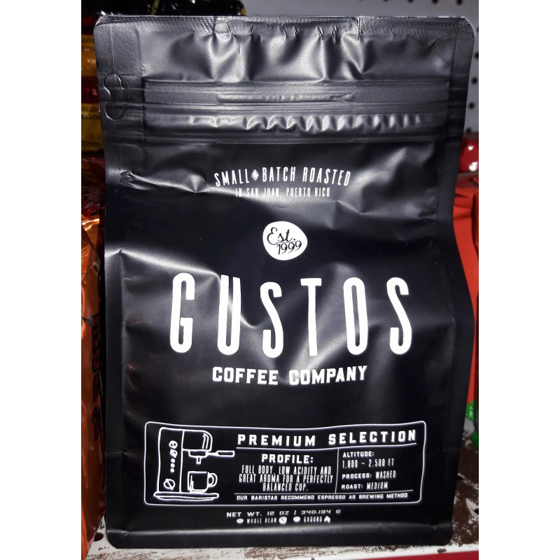 Gustos COFFEE GUSTOS 12 oz - Lot of 2