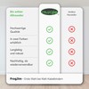 FrogJim FrogJim Klettkabelbinder - 25er-Pack - 20 cm - wei?