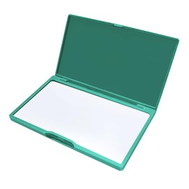 WELANE Magnetic Needle Storage Case, Green Magnetic Box Sewing Kit for Storing Small Metal Objects, Sewing Needles, Push Pins (11 x 6.7cm/4.3 x 2.6in)