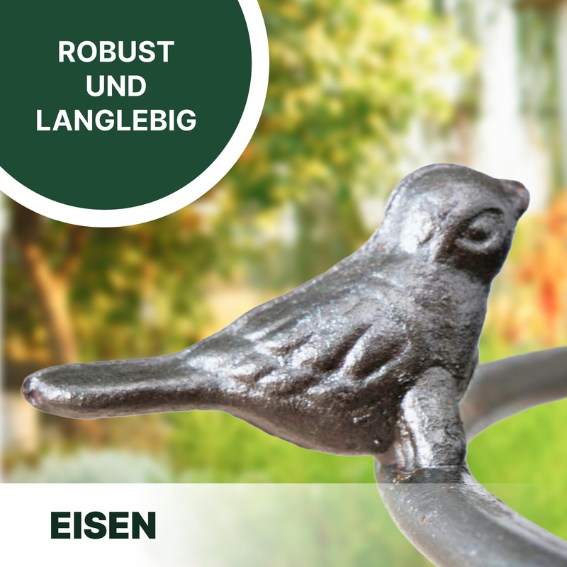 TOPANBIETER 999 Bird Bath Water Bath for Wild Birds Hanging