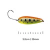 SEABUZZ Mini Barsch & Forellen Spoon BLAZE 3,5g 38mm Forellenköder